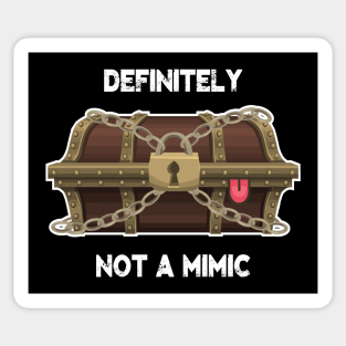 It's Not a Mimic Sticker